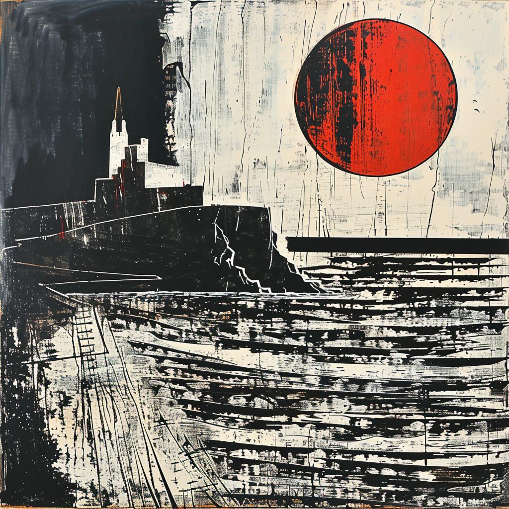 sun  boat  landscape  red  water  peaceful  scenic  horizon  vivid  tranquil 928149