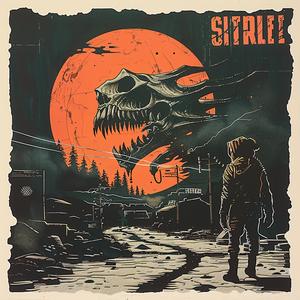 surreal  album  cover  hyper-realistic  symbolist  monster  man  creative  Risograph  art 1079970