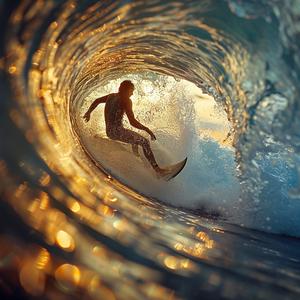 surfing  surfer  tube  ocean  tilt-shift  photography  realistic  daylight  8k  wave 1078422