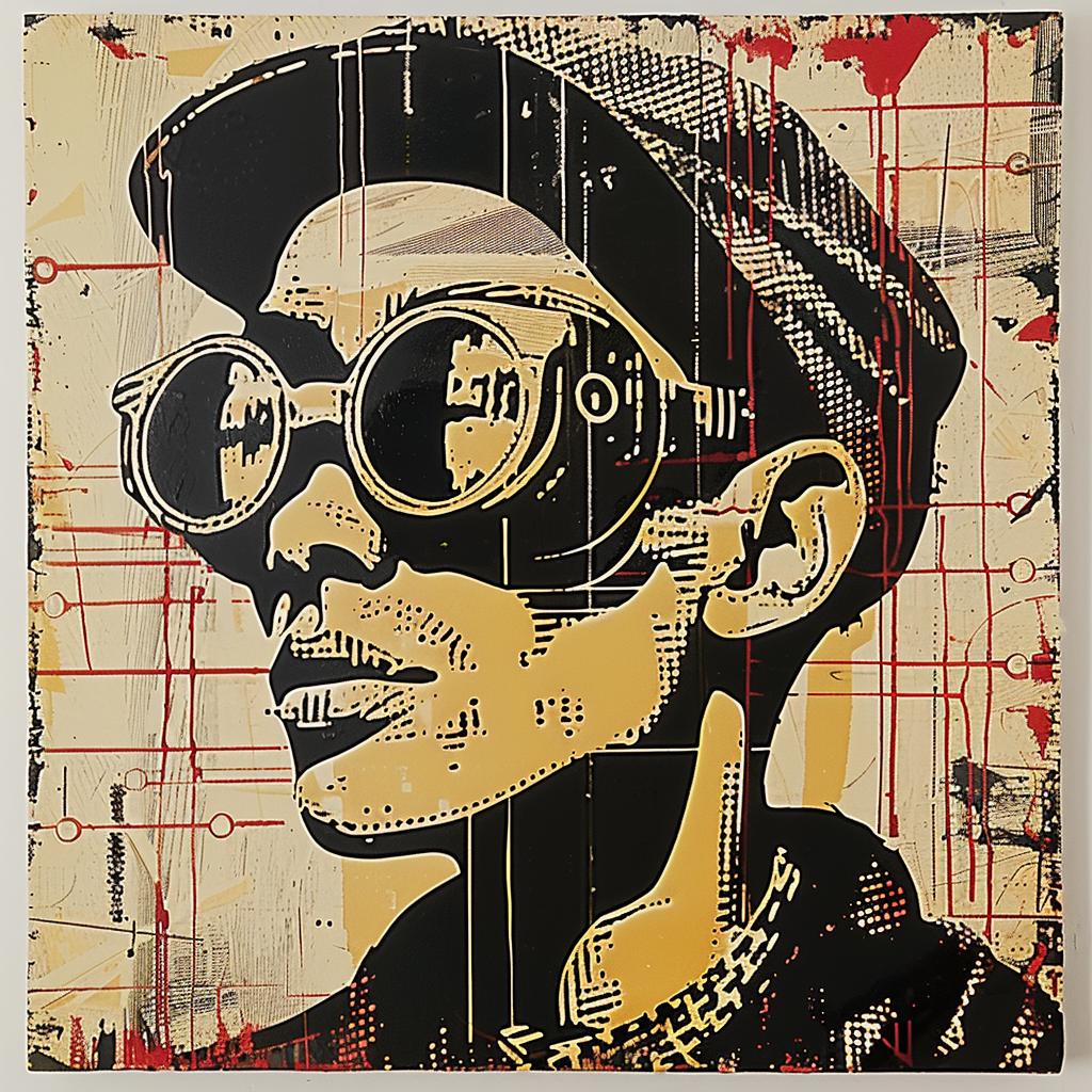 man  glasses  hat  portrait  art  creative  illustration  design  modern  playful 949775