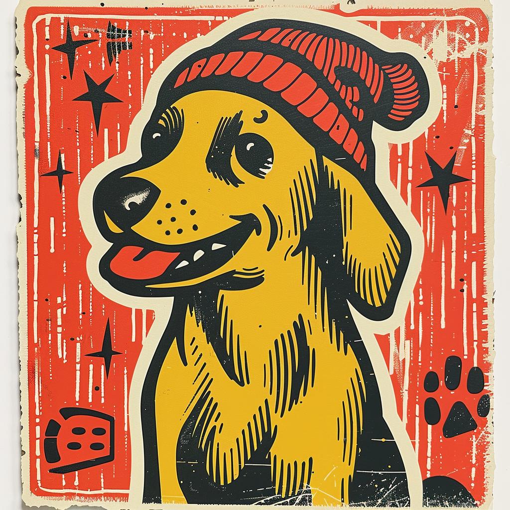 dog  retriever  aggressive  streetwear  minimal  poster  urban  graphic  cap  culture 956564