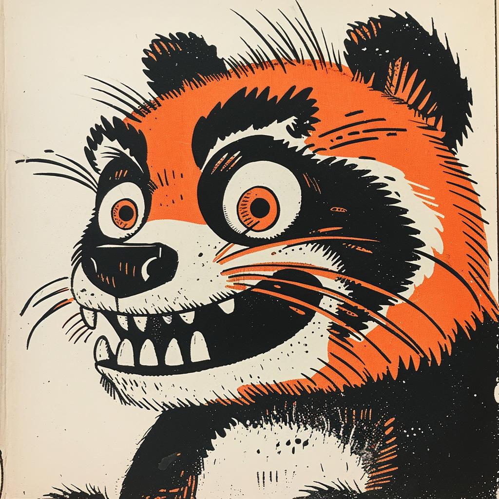 panda  tiger  mythical  hybrid  whimsical  art  illustrated  playful  stylization  animal 923094