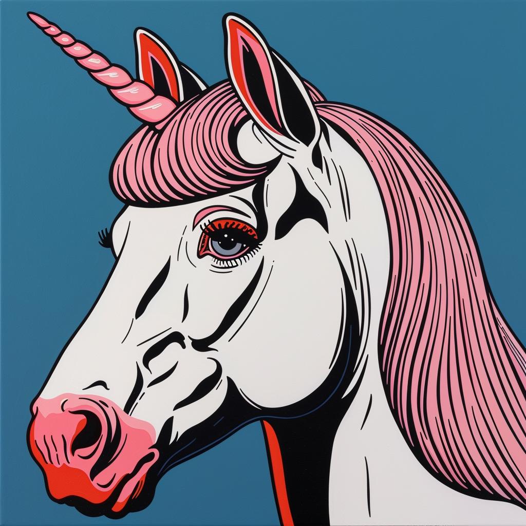 unicorn  painting  fantasy  hair  pink  mystical  mythical  whimsical  elegant  colorful 973612