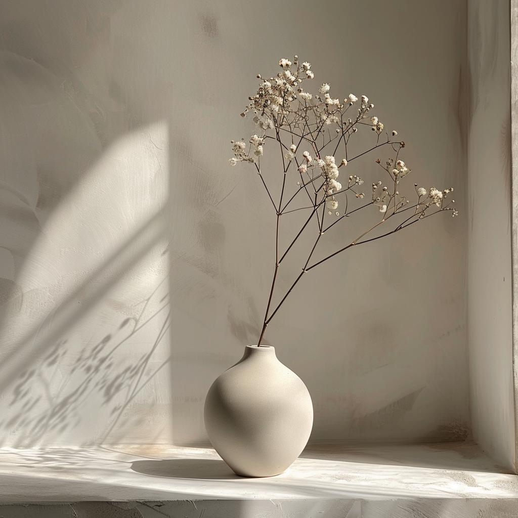 vase  dried  flowers  window  stillife  simple  minimal  decorative  natural  home 960826
