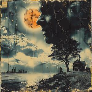 poster  movie  man  moon  chromolithography  art  vintage  film  illustration  design 1055405