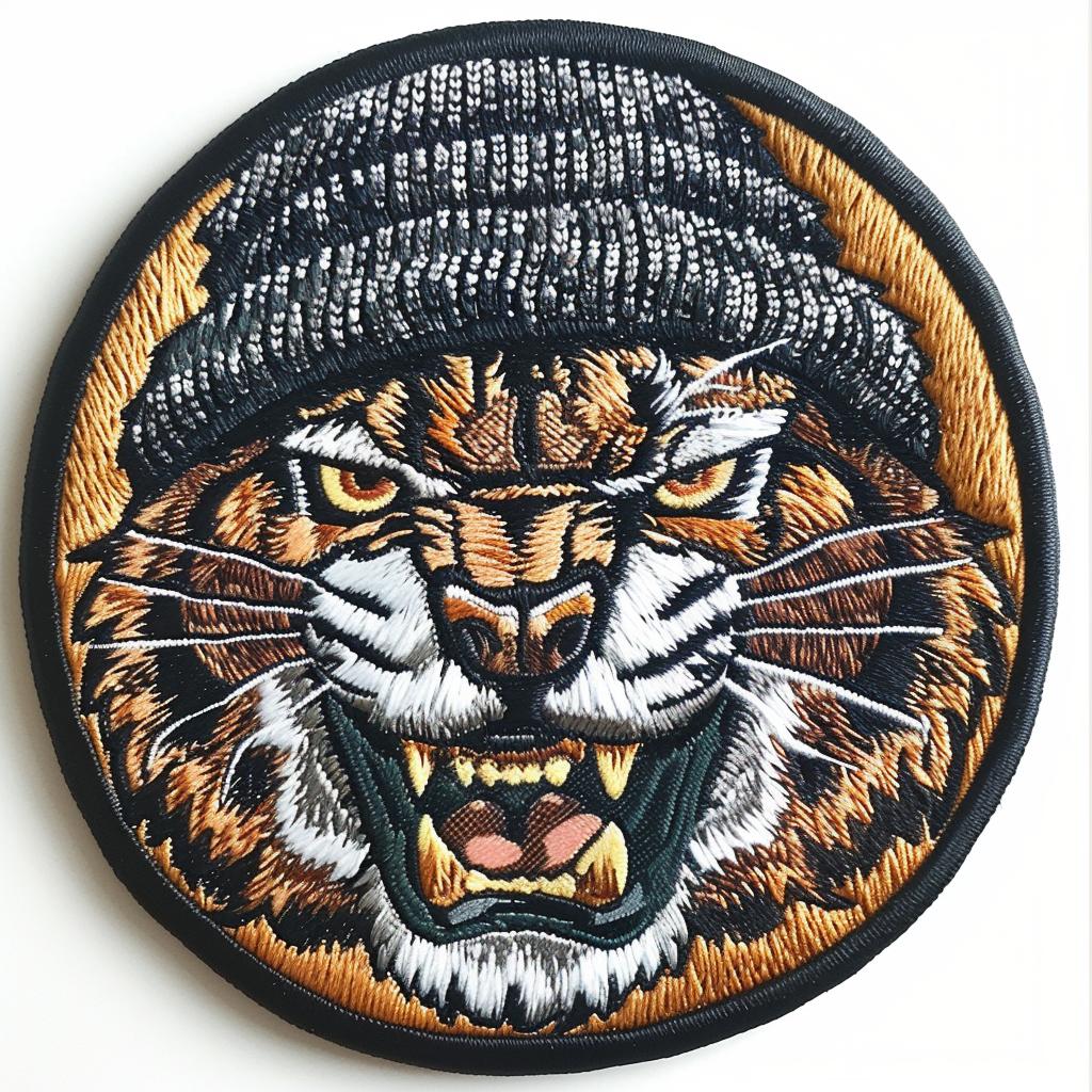 patch  streetwear  chenille  mountainlion  angry  contrast  stitches  simple  minimal  culture 955019