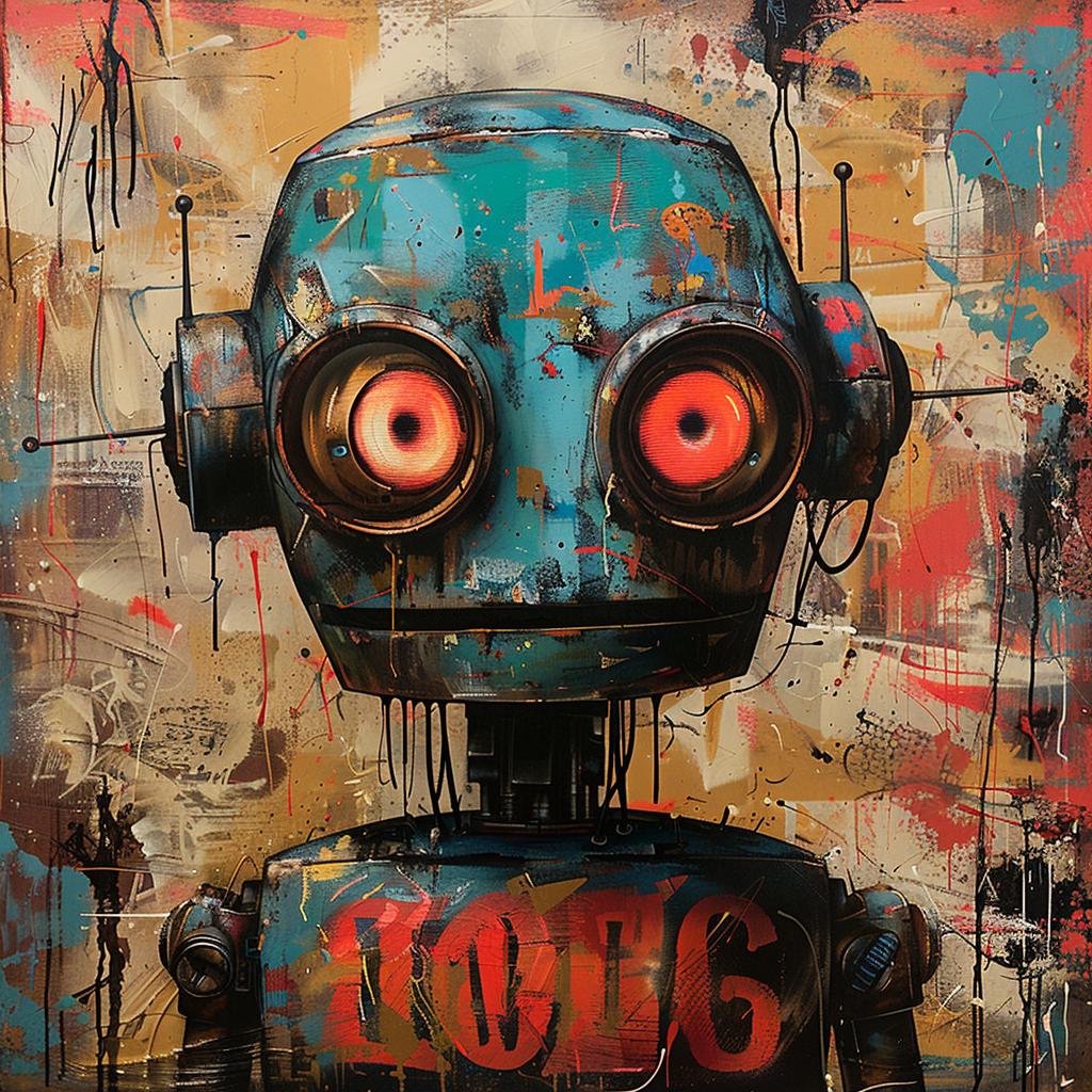 robot  red  eyes  painting  emotion  choice  visible  character  style  design 949558