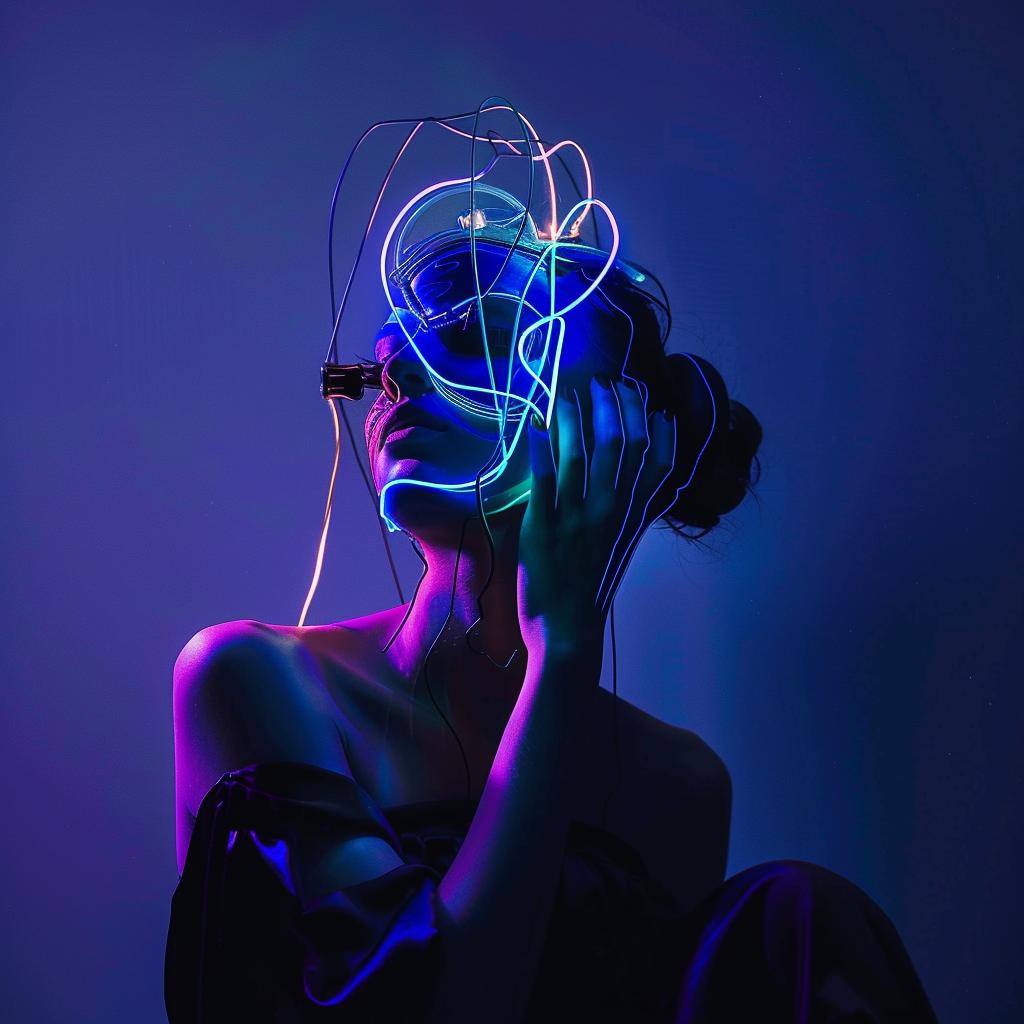 lifestyle  surreal  cyborg  glow  portrait  unusual  lighting  Nadar  JulianaNan  photography 1026993