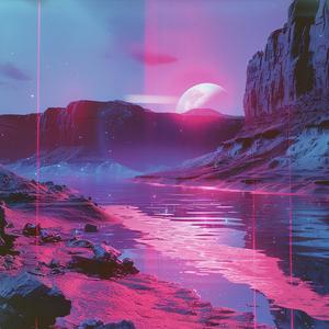 landscape  pink  purple  river  mountains  synthwave  photograph  colors  atmosphere  nature 1039215