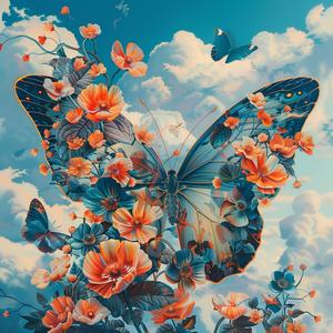hypnotic  scenery  flowers  butterfly  artistic  female  James  Jean  surreal  mocoso 1073278