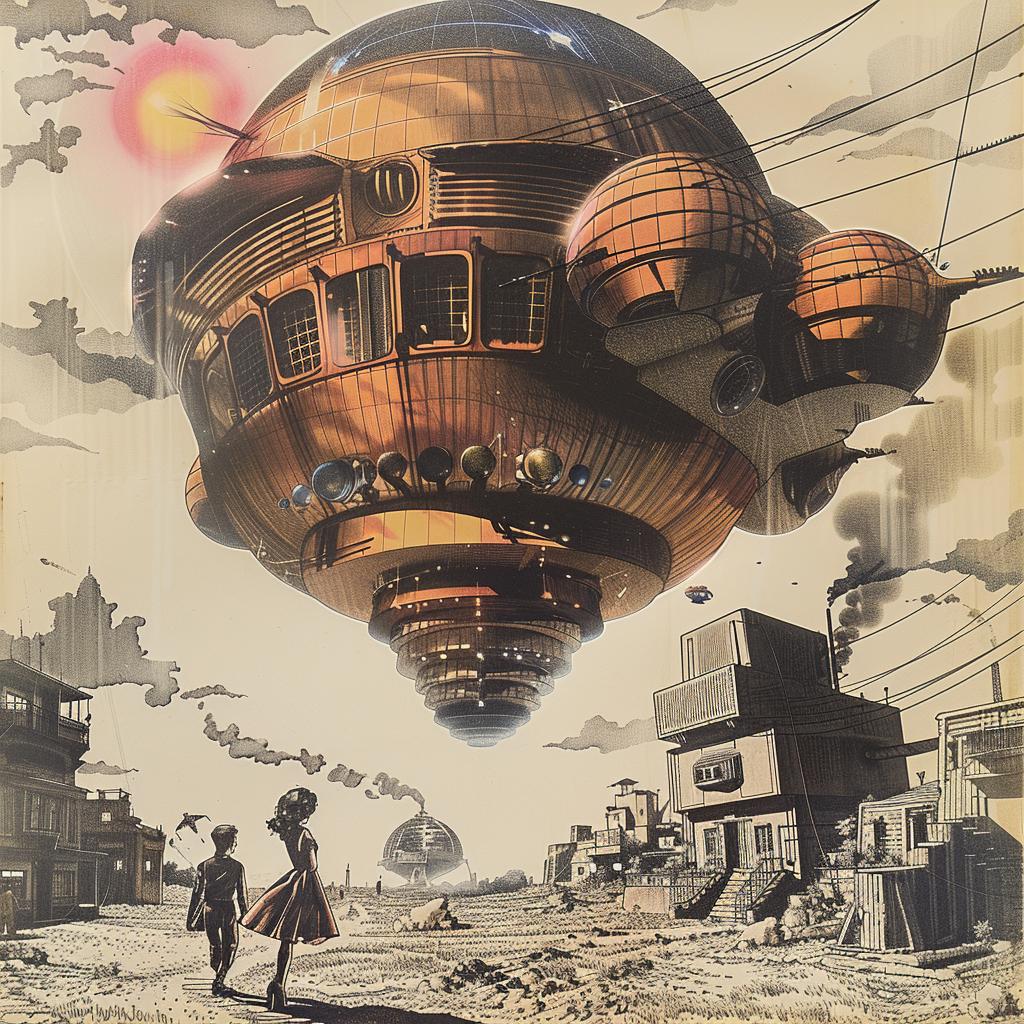 german  sci-fi  painting  giant  ball  people  urban  imaginative  interactive  futuristic 1036204
