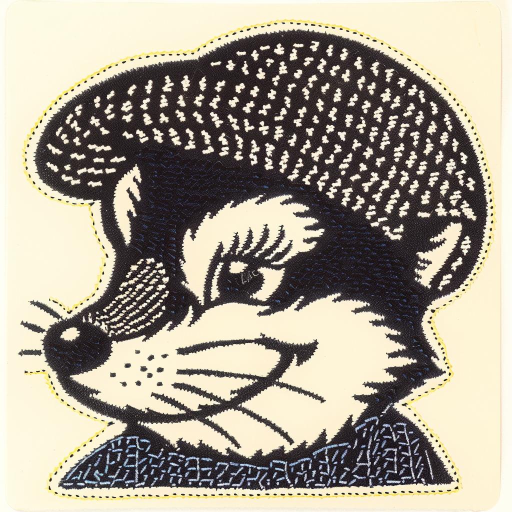 patch  mouse  hat  streetwear  chenille  stitches  minimal  hip-hop  urban  animal 959604
