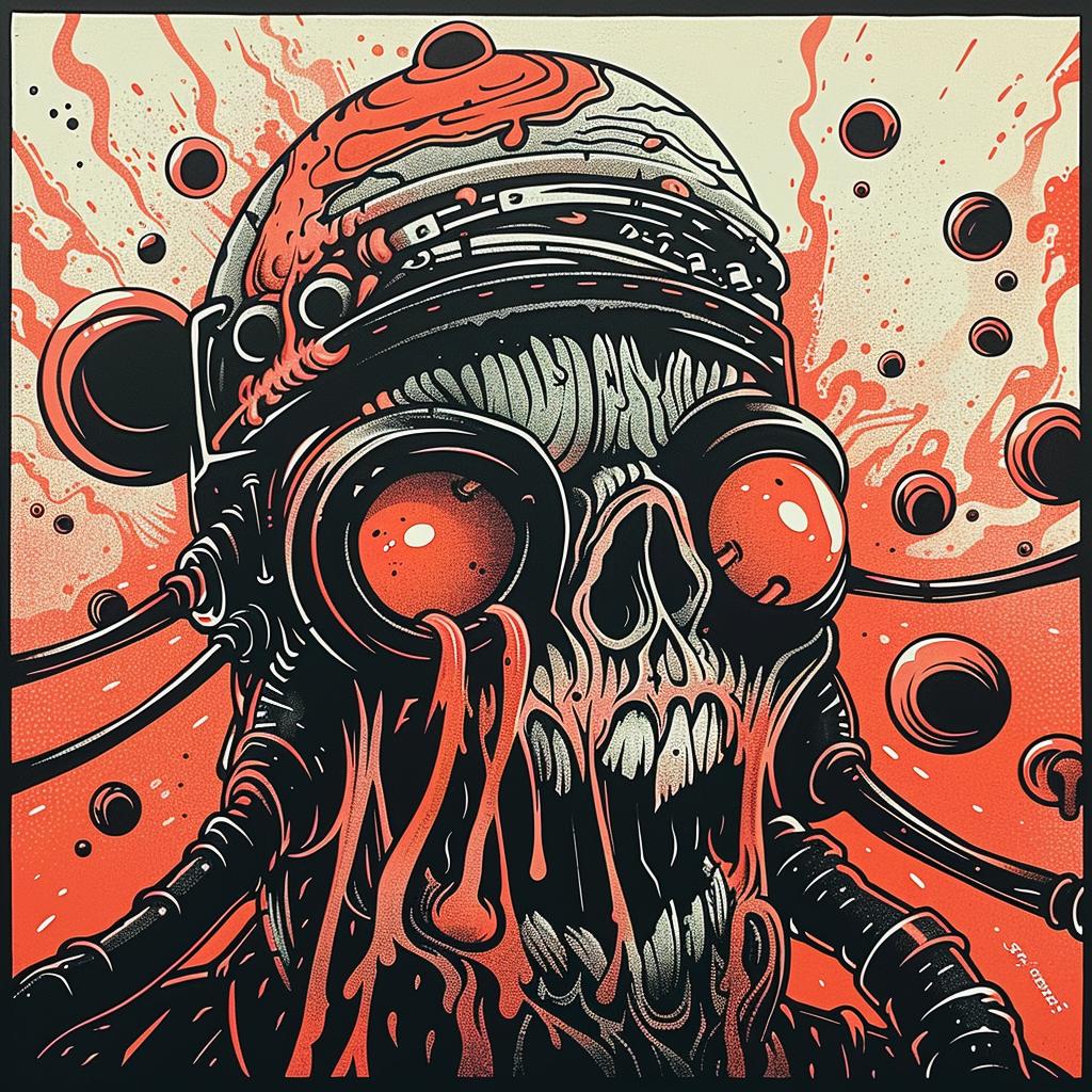 skull  goggles  red  eye  poster  graphic  illustration  surreal  art  dark 947770