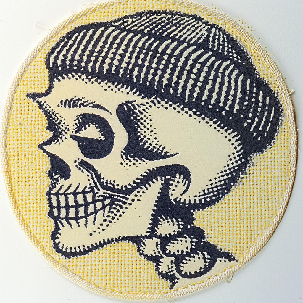 patch  skull  hat  streetwear  chenille  hip-hop  cool  minimal  embroidered  white 961217