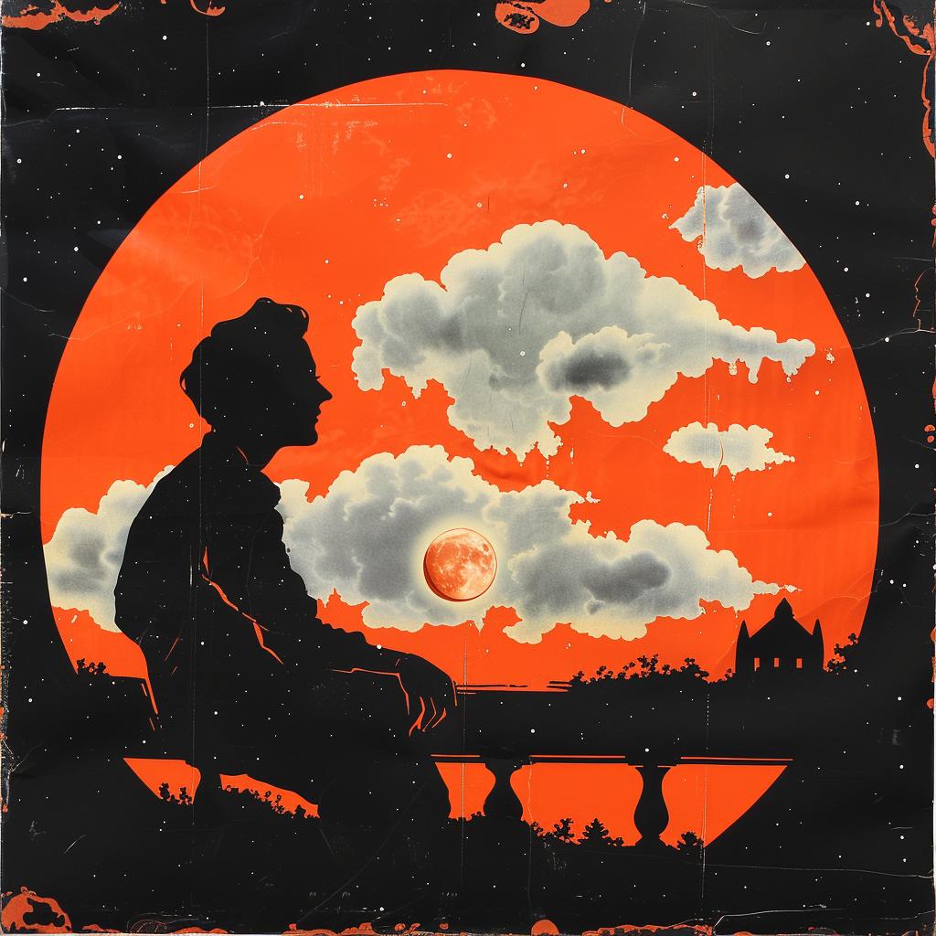 book  cover  silhouette  orange  black  mystery  quint  design  artistic  minimalistic 929941