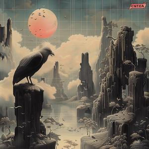 painting  eagle  mountain  bird  nature  wildlife  landscape  realism  artwork  scenery 1041048