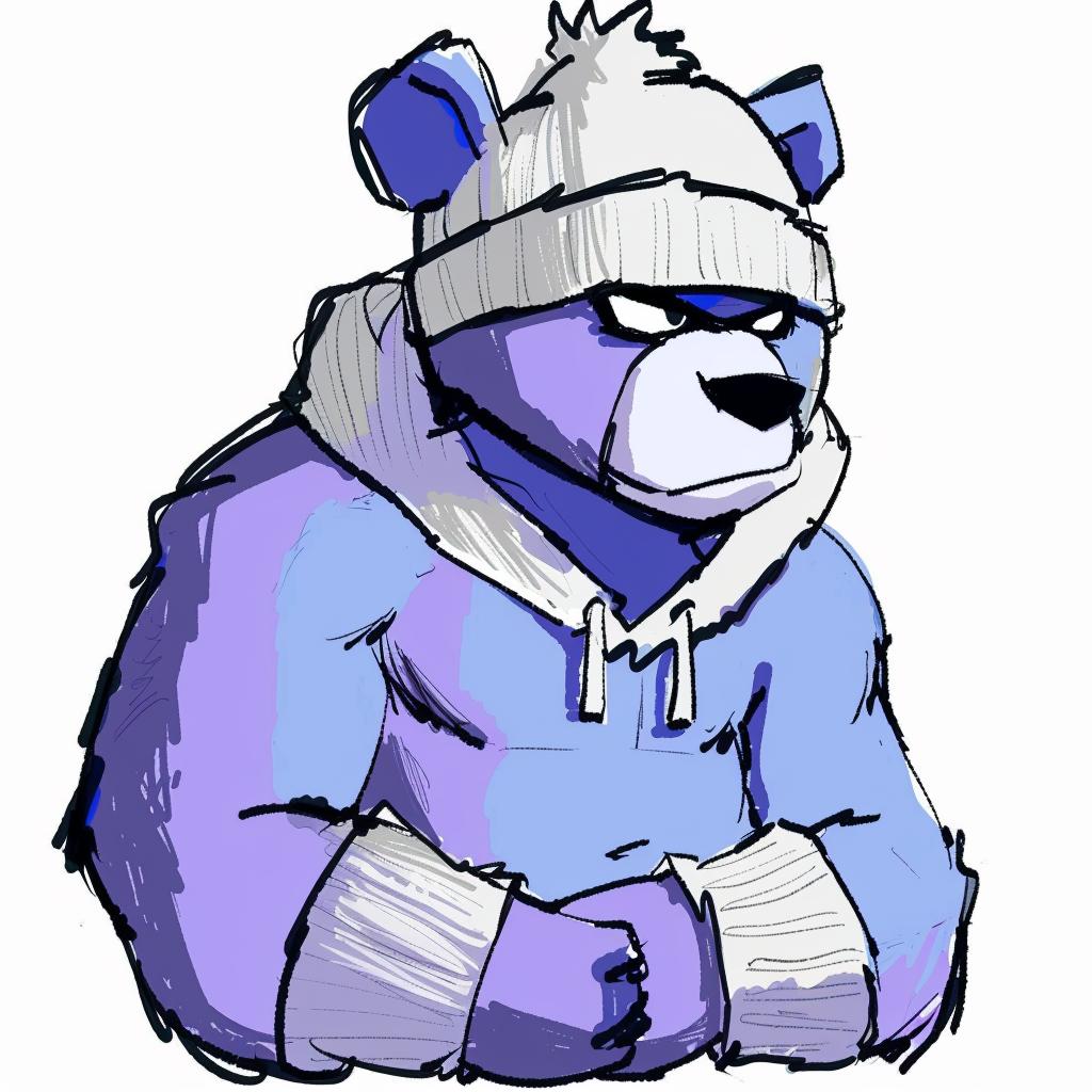 bear  cartoon  street  culture  hip-hop  animal  hat  simple  urban  minimal 956395