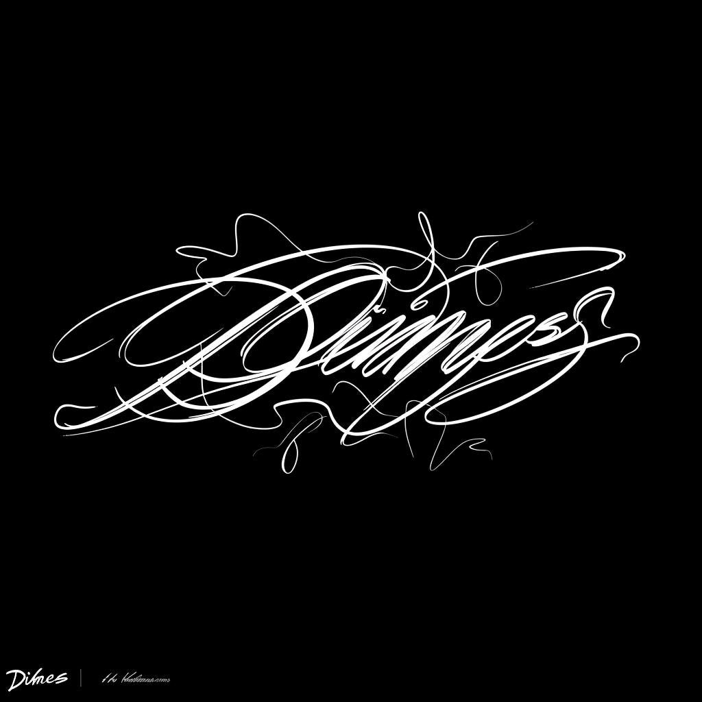 calligraphy  signature  black  background  white  dame  design  simple  text  elegant 960127