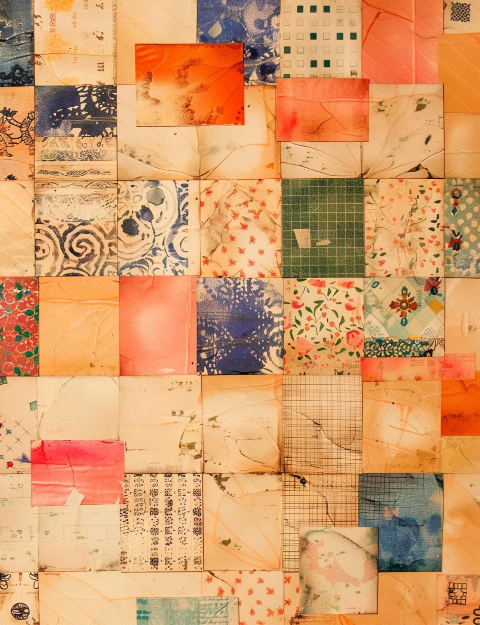 ledger  paper  wall  old  covered  patches  texture  homemade  design  collage 962161