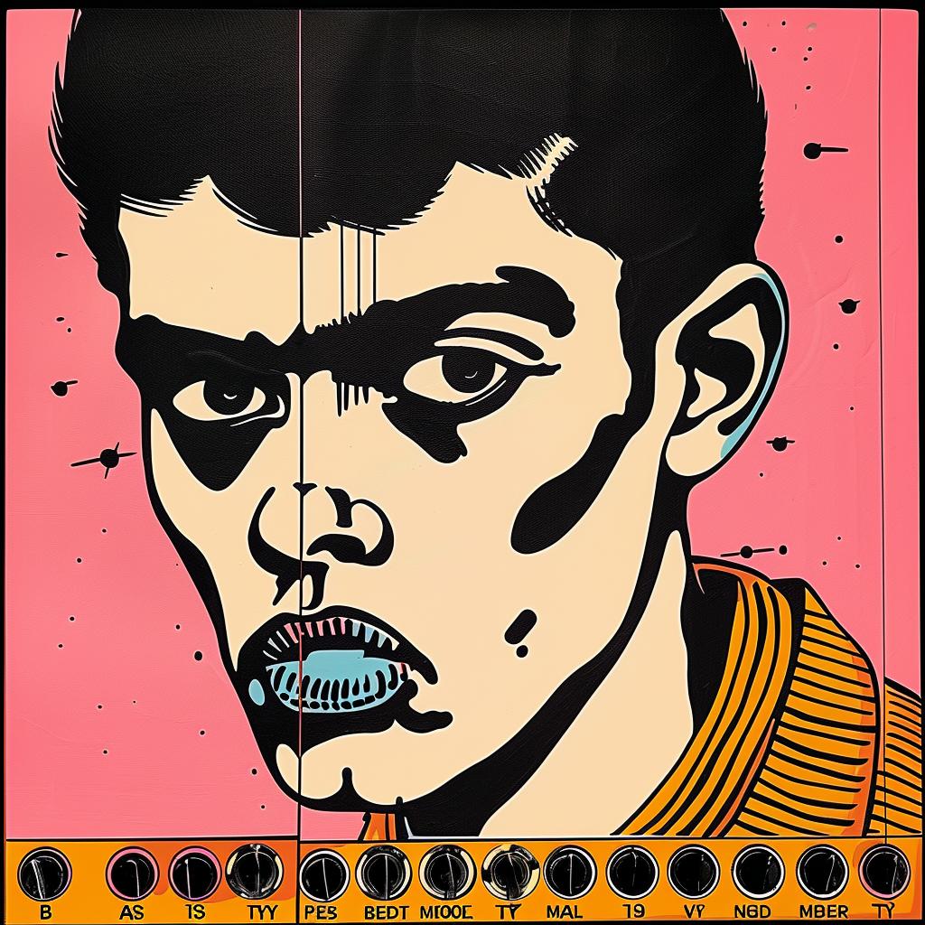 album  cover  male  portrait  punk  abstract  impasto  colorful  imperfect  music 963376