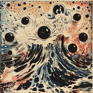 chromolithography  wave  black  white  poster  abstract  artwork  splash  image  visual 1052358