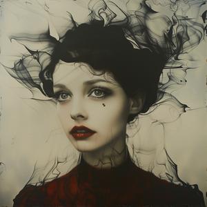 painting  woman  smoke  hair  surreal  abstract  emotional  artwork  expression  mystical 1073936