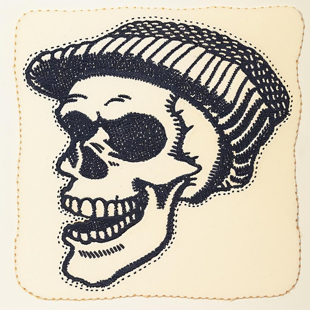 skull  hat  patch  chenille  streetwear  hip-hop  symmetrical  minimal  stitch  culture 960966