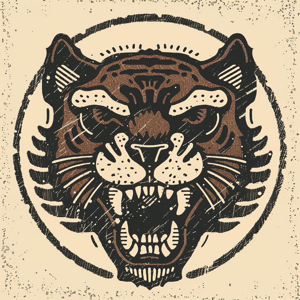 badge  saber-tooth  tiger  mythology  occult  mystical  design  grungy  introspective  spiritual 932924