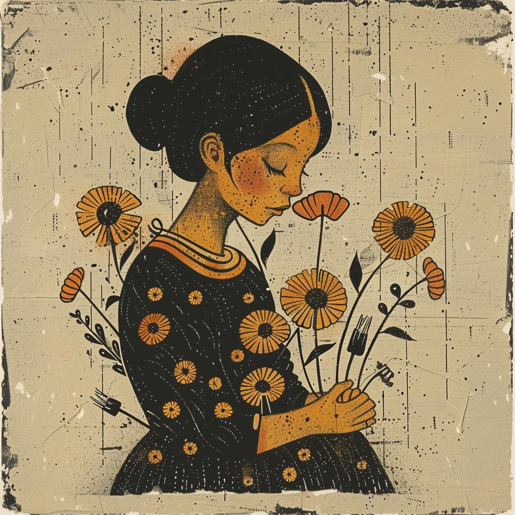 girl  flowers  introspective  naturalistic  spiritual  terror  dark  arts  occult  portrait 926240