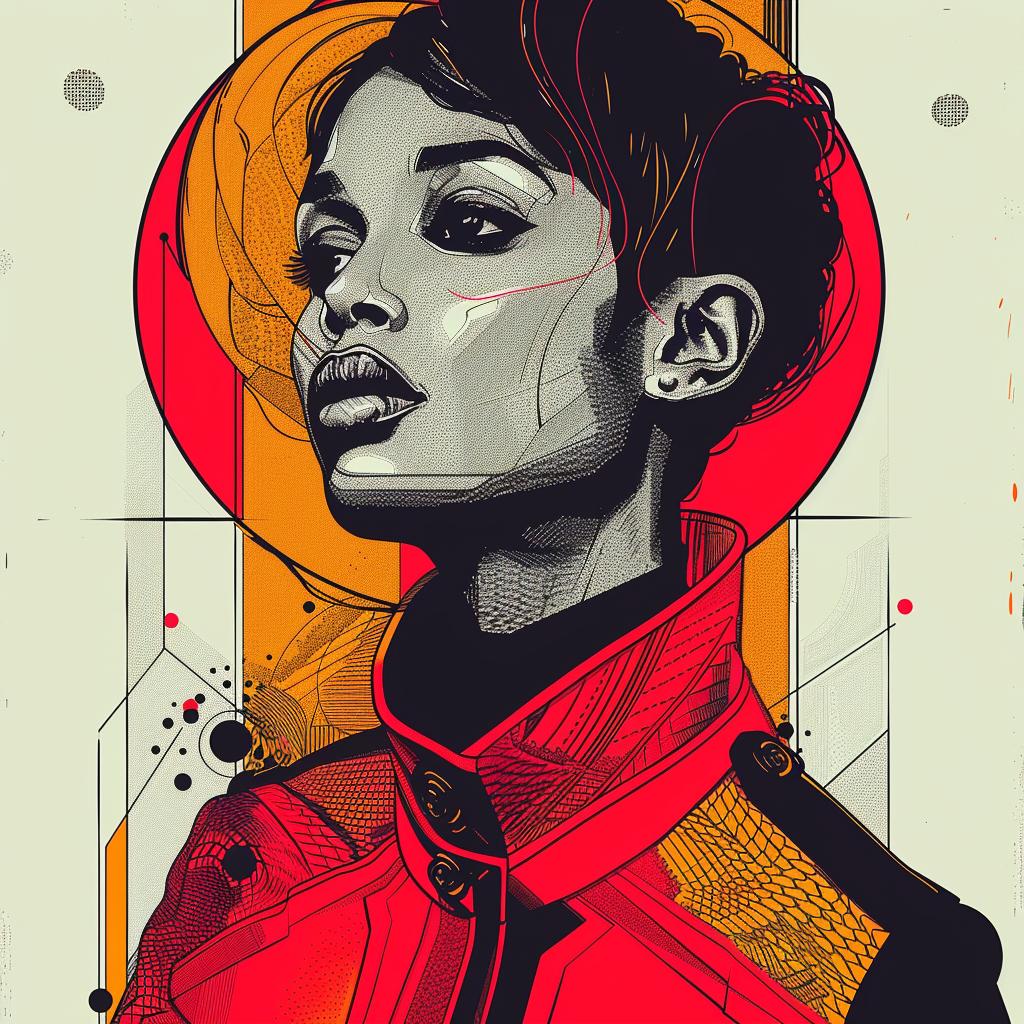 PopArt  Kerry  Washington  model  artwork  digital  stylized  portrait  modern  art 938755