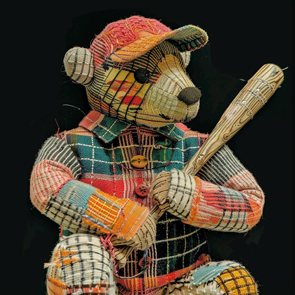 teddy  bear  baseball  cap  bat  hip-hop  culture  minimal  cute  friendly 959571