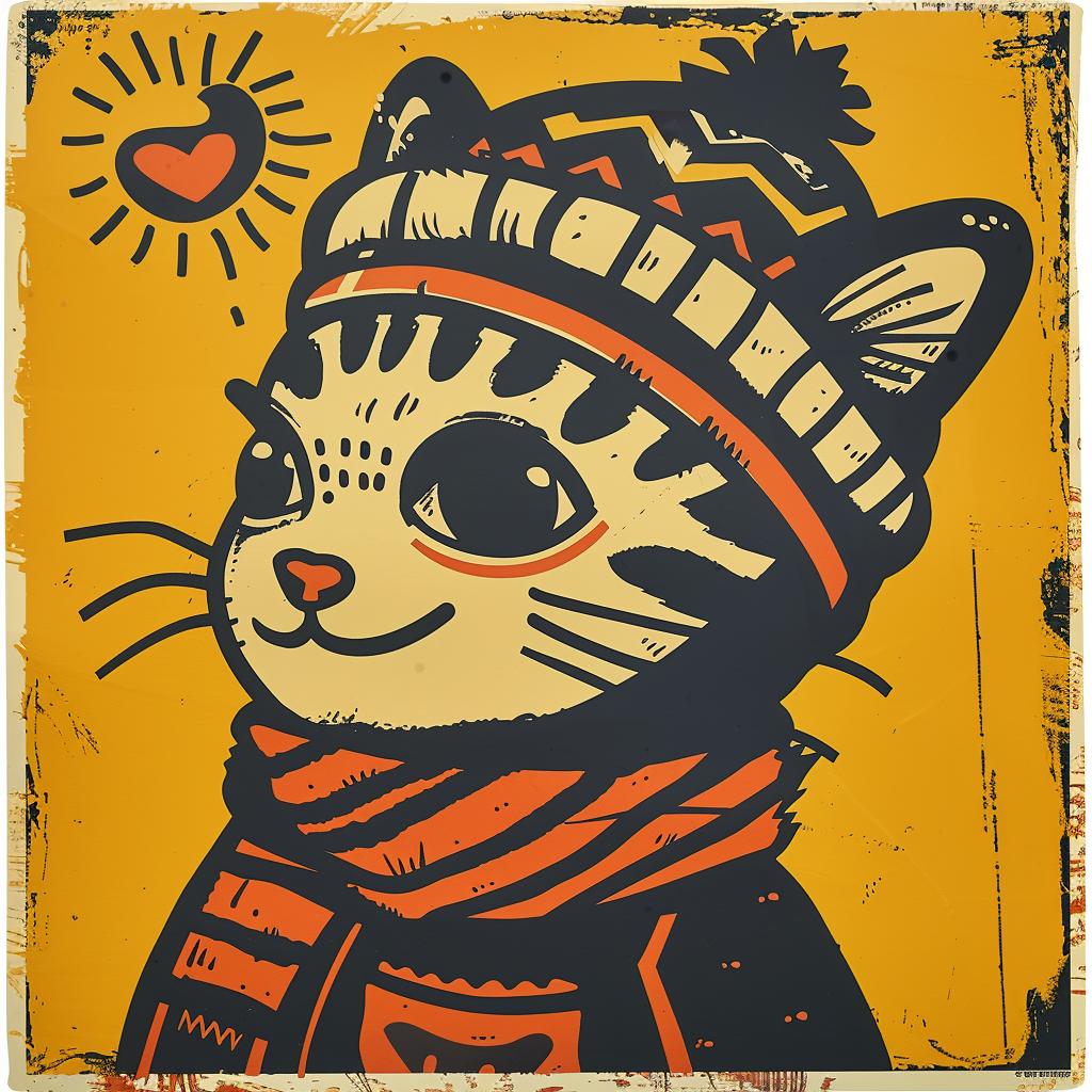 kawaii  tiger  streetwise  minimal  adorable  culture  simple  cute  cap  humorous 955874