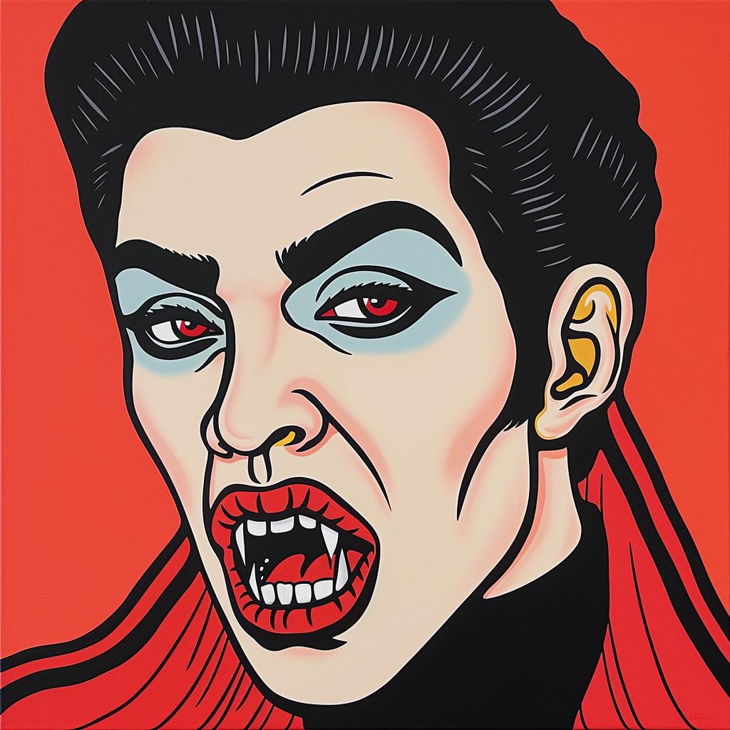 portrait  vampire  painting  red  eyes  horror  gothic  creepy  undead  supernatural 972950
