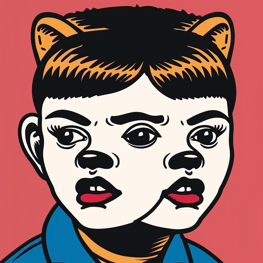 Cornella  children  cat  ears  poster  colorful  whimsical  playful  illustration  cartoon 966812