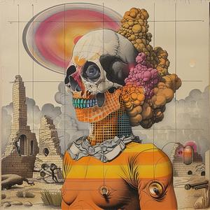 artnouveau  surrealism  pointillism  gold  indigo  teal  deathmetal  occult  dark  grief 1037089