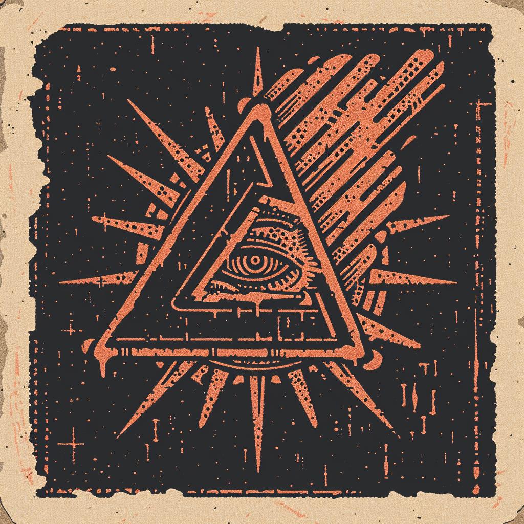 logo  allseeing  eye  providence  blackletter  symbol  vintage  art  design  icon 932350