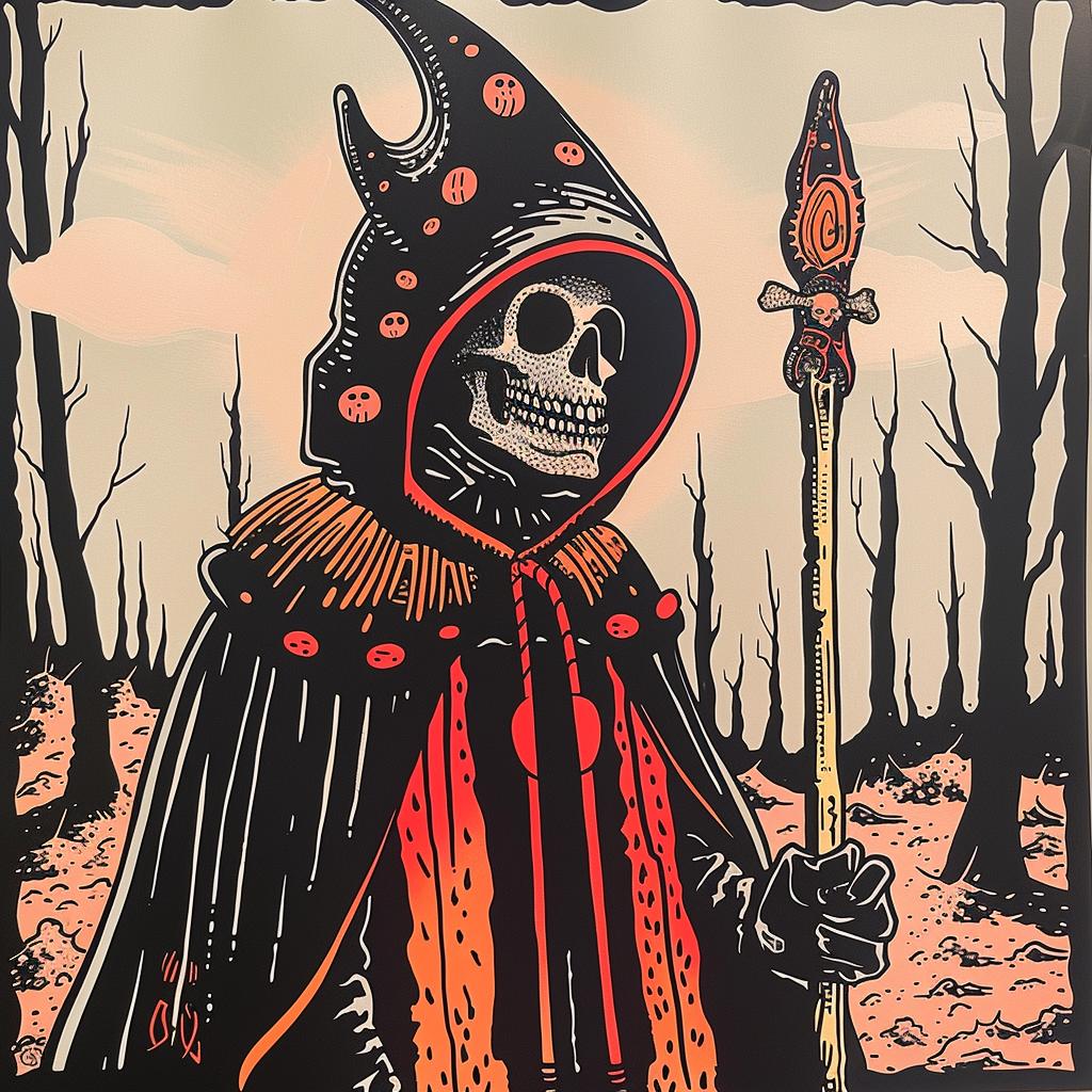 poster  band  Black Keys  skeleton  occult  dark  Bachalo  illustration  graphic  art 925987