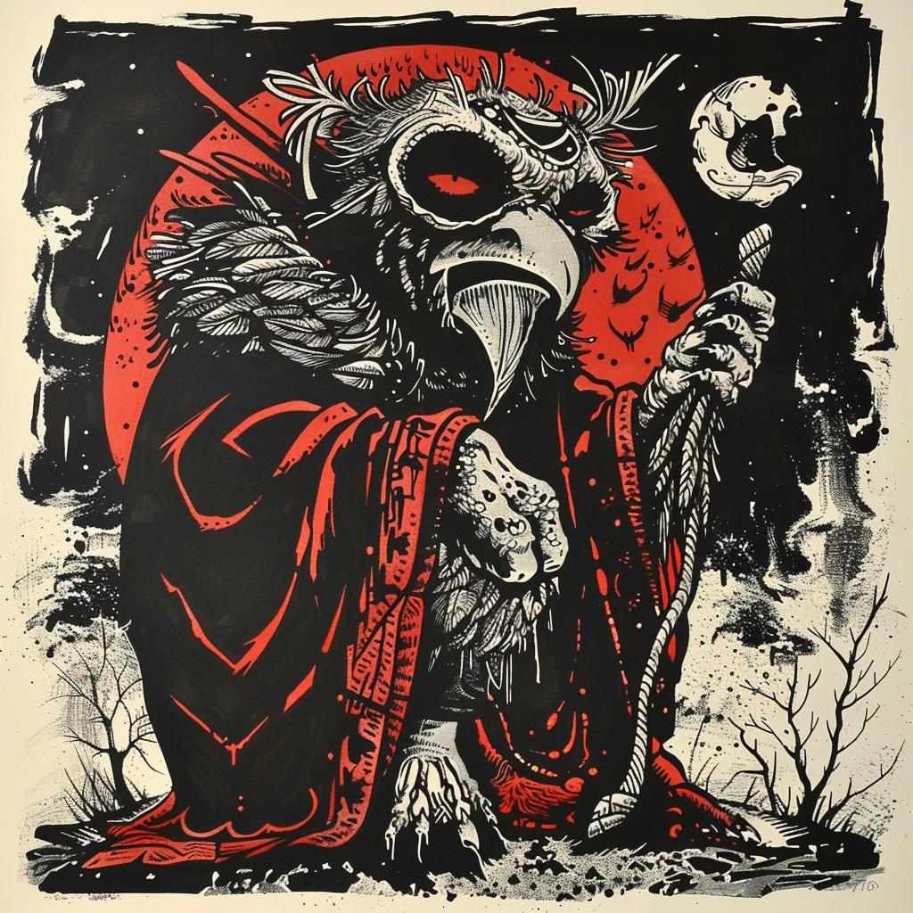 owl  man  cloak  spiritual  dark  occult  art  introspective  provocative  illustration 927851