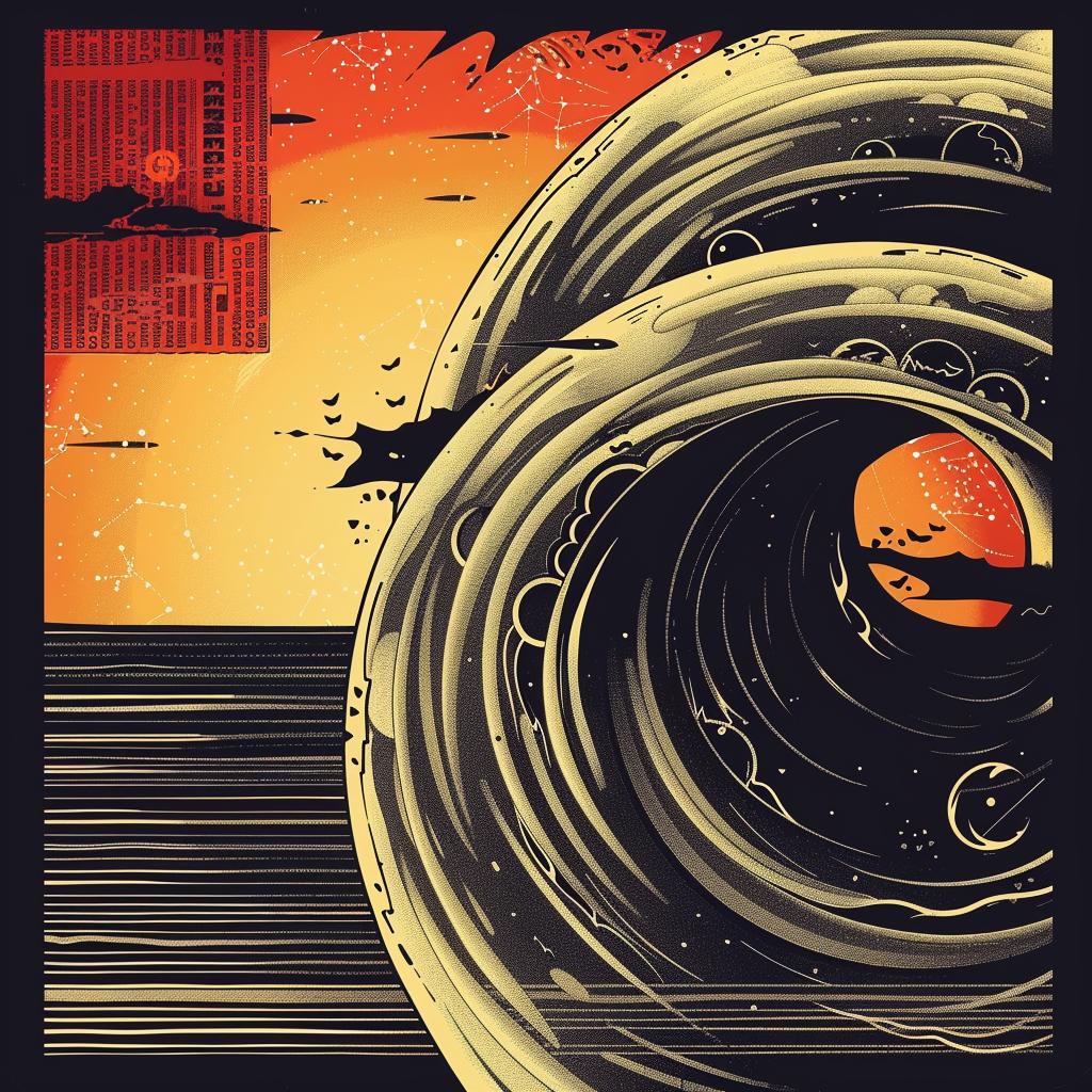 poster  movie  waves  pulsar  quantum  wave  graphic  conceptual  visual  modern 939804