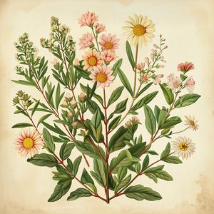 old  print  flowers  plants  vintage  illustration  art  historical  nature  botanical 1040675