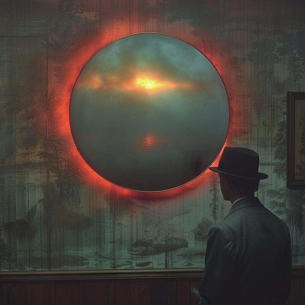 double  exposure  lifestyle  surreal  mirror  sun  background  man  hat  lighting 963207