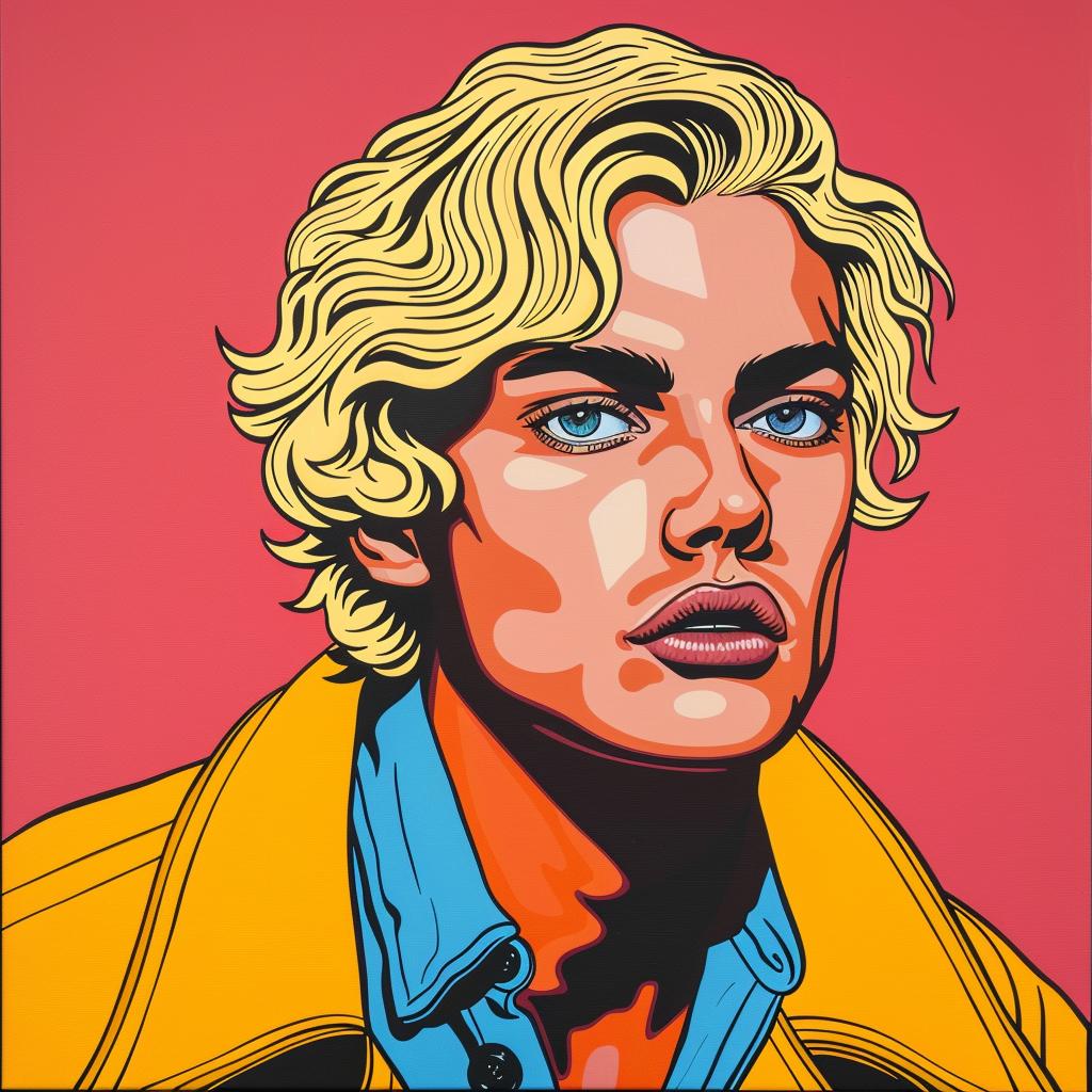 blond  man  painting  hair  art  portrait  blonde  face  style  color 973882