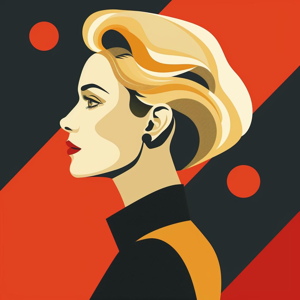 abstract  portrait  woman  minimalist  geometric  colorful  elegance  modern  stylish  illustration 929515