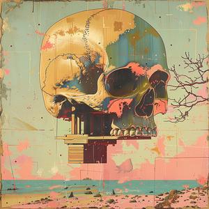 skull  chromolithography  house  painting  urban  dark  art  structure  gothic  visual 1050532