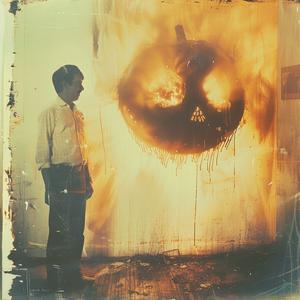 terrifying  photography  monster  burning  pumpkin  childhood  memory  RashadAlakbarov  haunting  past 1071768
