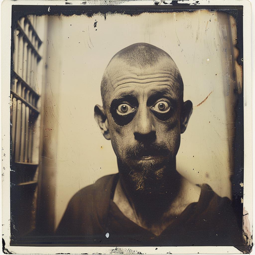 Kenny  Smith  TNT  photo  polaroid  prison  1912  man  eye  old 1020862