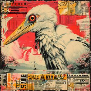 painting  bird  red  background  eyes  artwork  colorful  illustration  nature  details 1057308