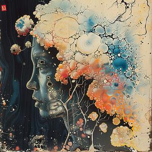 woman  flower  portrait  colorful  artistic  emotional  expression  nature  beauty  feminine 1061359