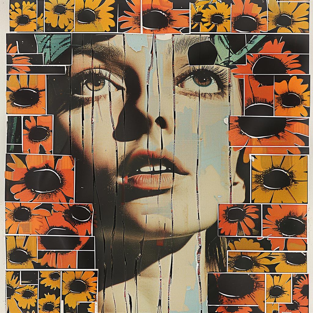 painting  woman  sunflowers  colorful  nature  artwork  flower  portrait  impressionistic  canvas 951212