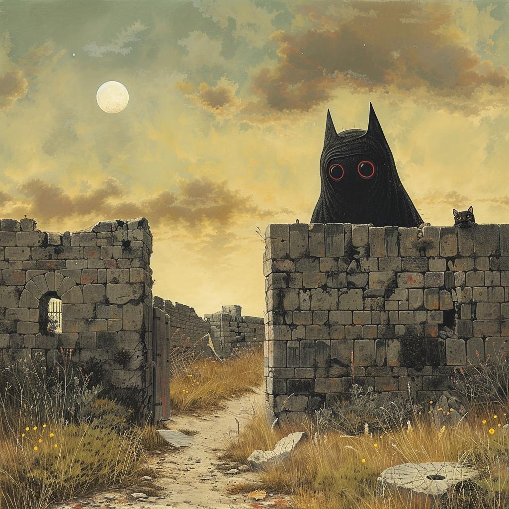 surreal  album  cover  introspective  naturalistic  spiritual  terror  occult  technicolor  art 975289